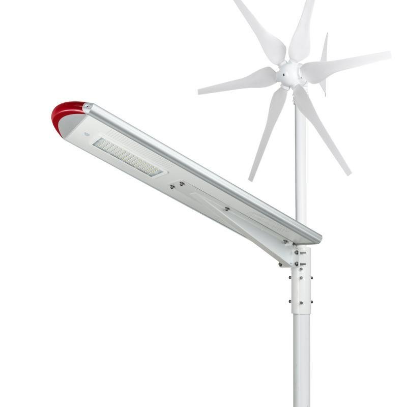 Solar wind hybrid street light