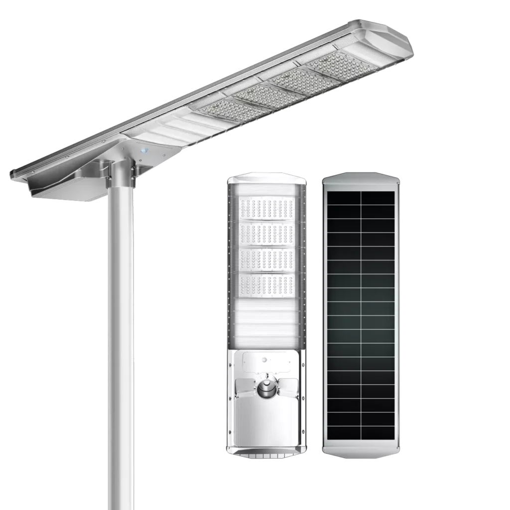 All-in-one solar street light